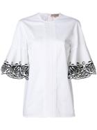 Emilio Pucci Cut-out Detail Shirt - White