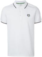 Kenzo 'tiger' Polo Shirt, Men's, Size: Large, White, Cotton