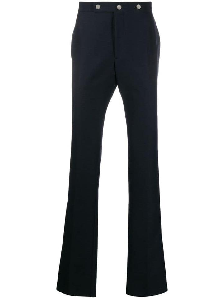 Burberry Classic Trs Snap Trousers - Blue