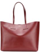 Tom Ford - T Tote Bag - Women - Leather/polyamide/polyurethane - One Size, Red, Leather/polyamide/polyurethane