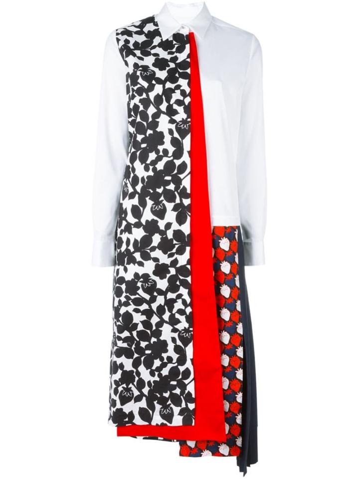 Victoria Victoria Beckham 'strawberry Patch' Dress, Women's, Size: 8, White, Cotton