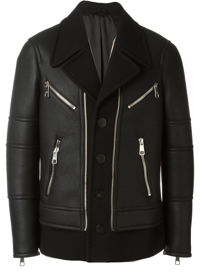 Neil Barrett Layered Biker Jacket