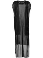 Lost & Found Rooms - Sleeveless Step Hem Dress - Women - Viscose - S, Black, Viscose