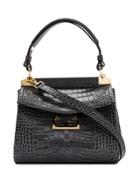 Givenchy Mystic Embossed Crocodile Effect Tote - Grey