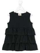 Douuod Kids Ruffled Dress, Girl's, Size: 10 Yrs, Grey