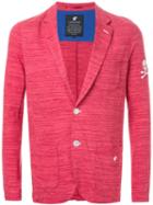 Loveless Knit Two Button Blazer, Men's, Size: 2, Red, Cotton