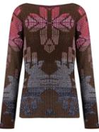 Cecilia Prado Pattern Knitted Blouse
