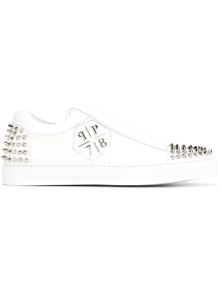 Philipp Plein 'death Lord' Sneakers - White