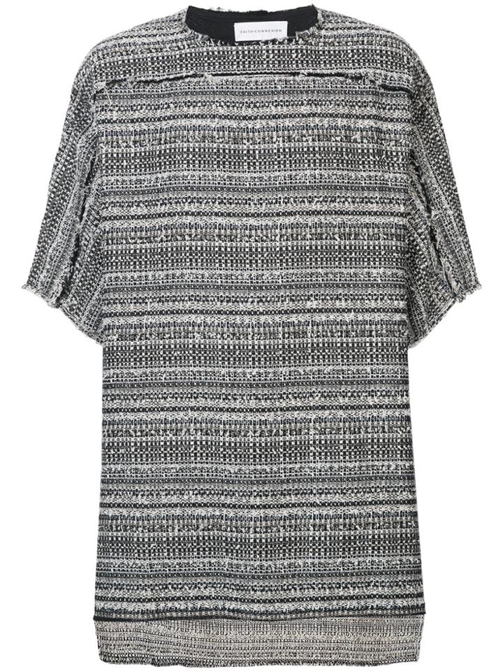 Faith Connexion Oversized Poncho - Black