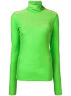 Marios Fitted Silhouette Sweater - Green
