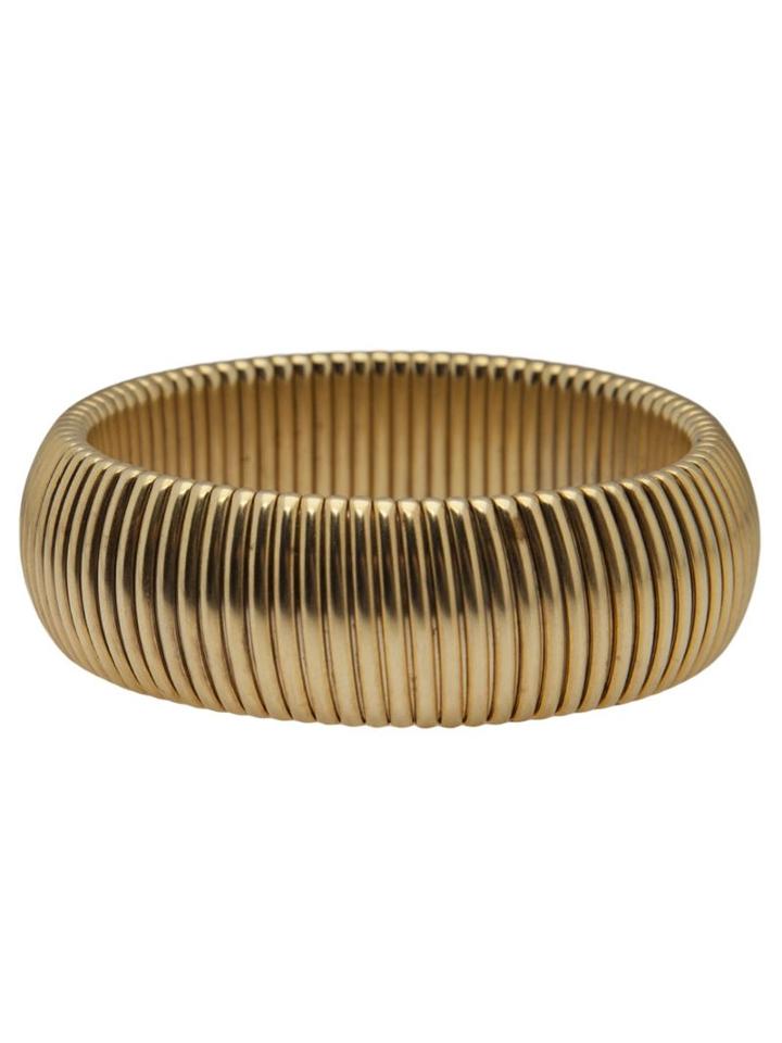 Janis Savitt Wide 'cobra' Bracelet, Women's, Metallic