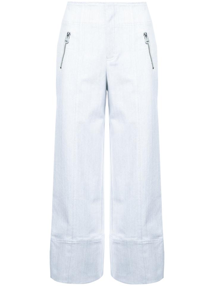 Cinq A Sept Marla Cropped Trousers - White