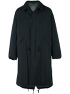 Yohji Yamamoto I-9192 Mods Cue Coat, Men's, Size: 3, Blue, Nylon/feather Down/feather