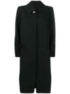 A.n.g.e.l.o. Vintage Cult 1950's Club Collar Midi Coat - Black
