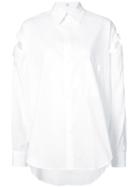 Y's Slit Sleeve Shirt - White