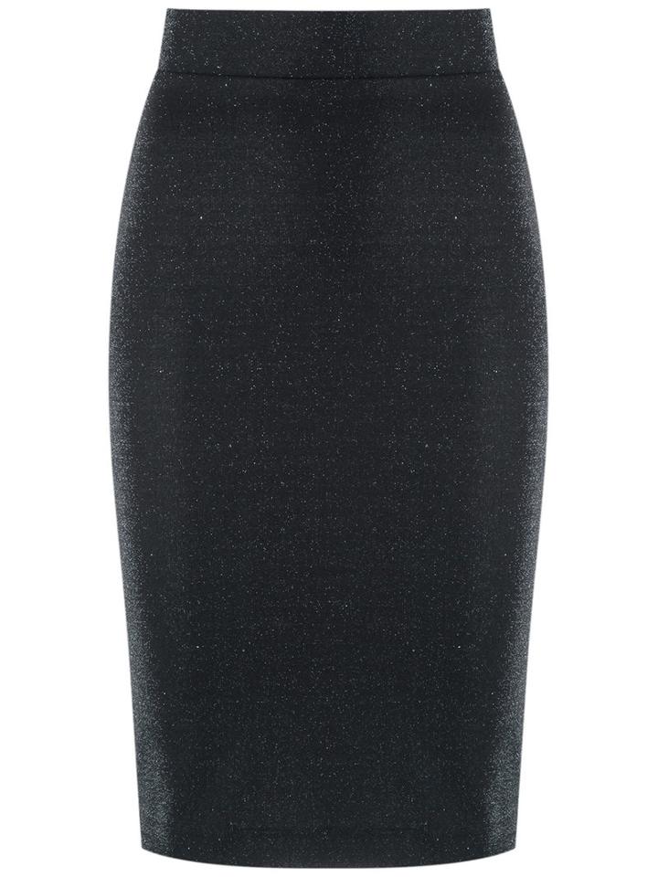 Lilly Sarti - Panelled Skirt - Women - Polyamide/polyester/spandex/elastane/viscose - 38, Black, Polyamide/polyester/spandex/elastane/viscose