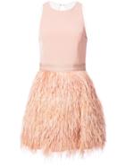Alice+olivia Fringed Shift Dress - Pink & Purple