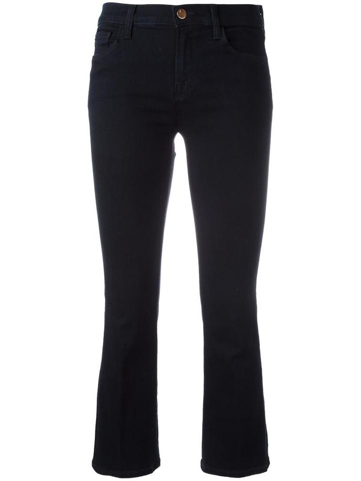 J Brand Cropped Jeans, Women's, Size: 29, Blue, Cotton/polyester/spandex/elastane