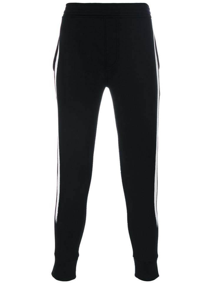Neil Barrett Stripe Detail Track Pants - Black