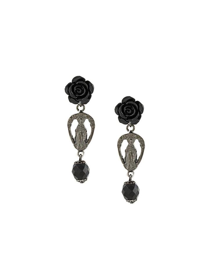 Givenchy Rosario Earrings, Women's, Black
