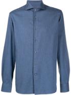 Corneliani Twill Shirt - Blue