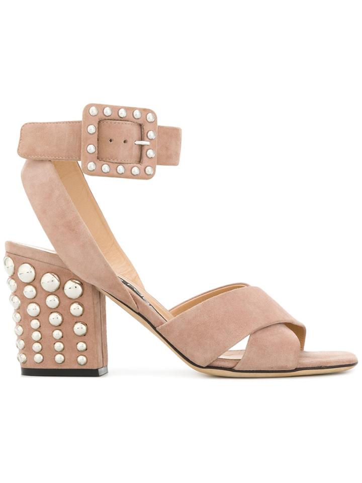 Sergio Rossi Elettra Sandals - Nude & Neutrals