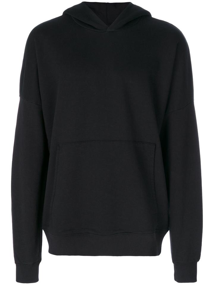 Thom Krom Front Pocket Hoodie - Black