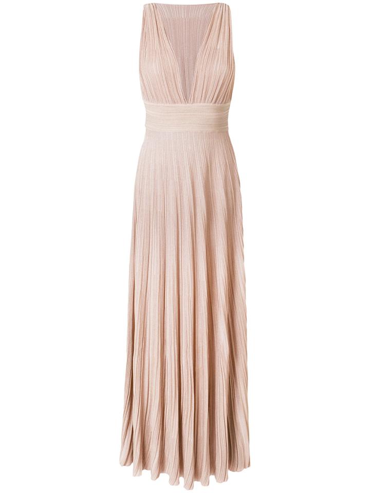 Antonino Valenti Jersey-knit Gown - Pink & Purple