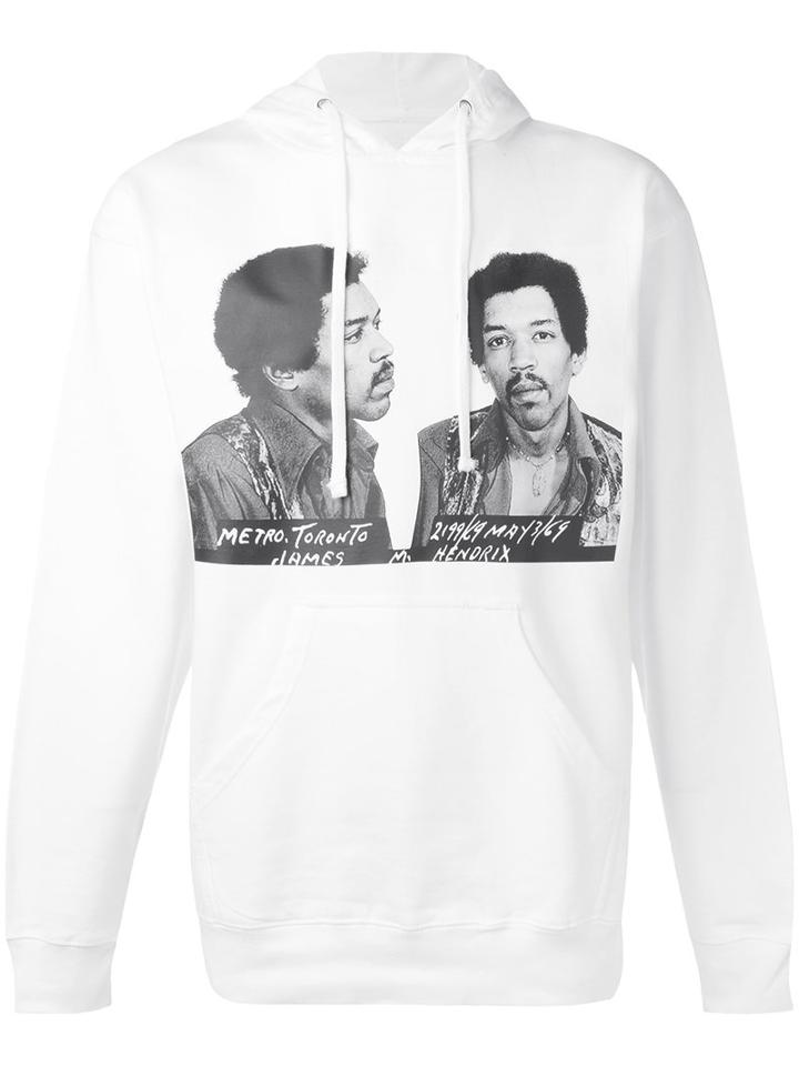 Ih Nom Uh Nit - Graphic Print Hooded Sweatshirt - Men - Cotton - L, White, Cotton