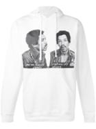 Ih Nom Uh Nit - Graphic Print Hooded Sweatshirt - Men - Cotton - L, White, Cotton