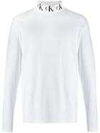 Calvin Klein Jeans Monogram Logo Top - White
