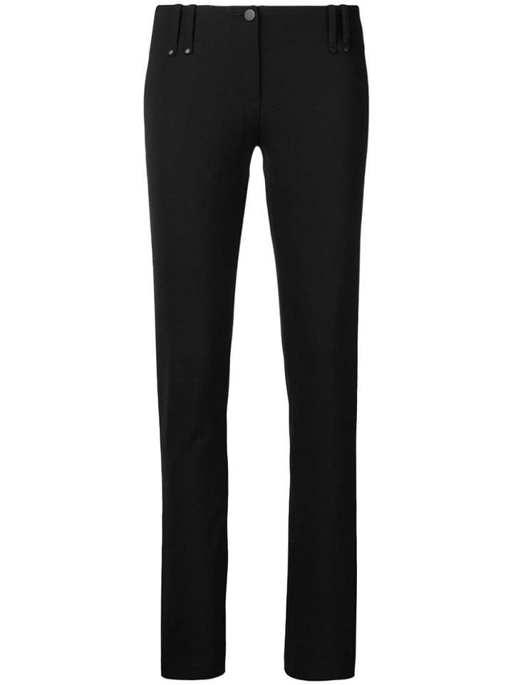 Plein Sud Skinny Trousers - Black