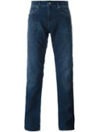 7 For All Mankind Straight Jeans, Men's, Size: 38, Blue, Cotton/polyester/spandex/elastane