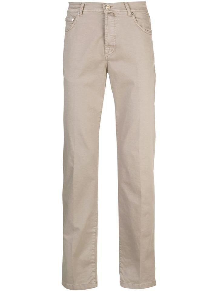 Kiton Five Pocket Trousers - Brown