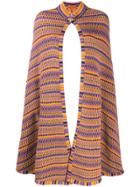 Missoni Pre-owned Knitted Cape - Yellow