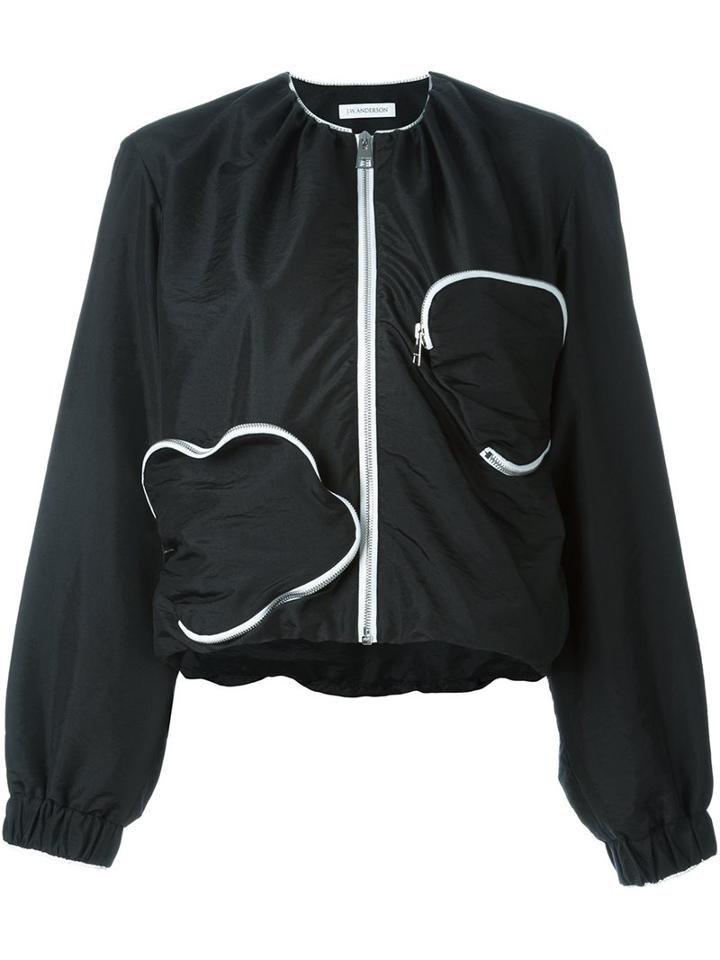 J.w. Anderson Asymmetric Pockets Oversized Jacket