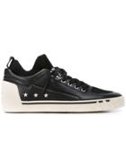 Ash Nippy Star Embellished Sneakers - Black