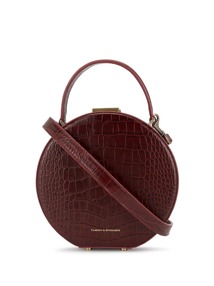 Tammy & Benjamin Hat Box Mini Bag - Red