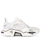 Calvin Klein Heavy Tread Athletic Leather Sneakers - White