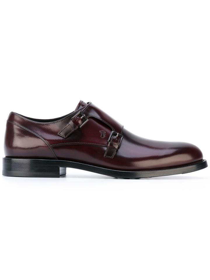 Tod's Monkstrap Shoes - Brown