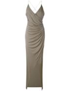Balmain Strappy Back Dress - Green