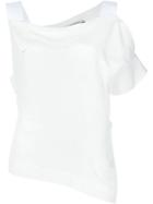 Roland Mouret 'charlton' Top, Women's, Size: 12, White, Silk