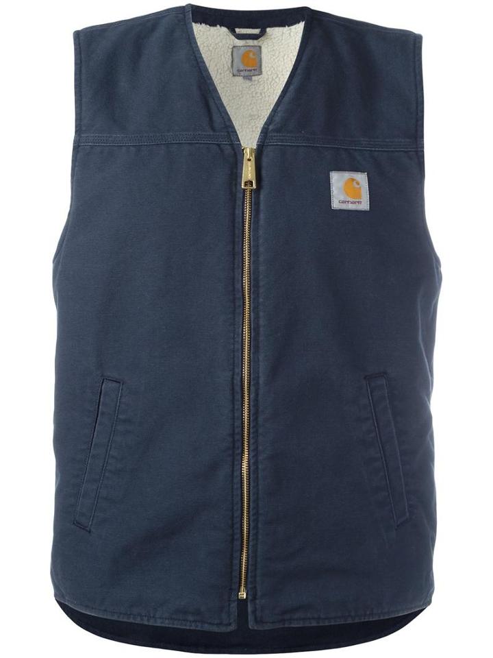 Carhartt 'royal' Vest, Men's, Size: Large, Blue, Cotton/polyester