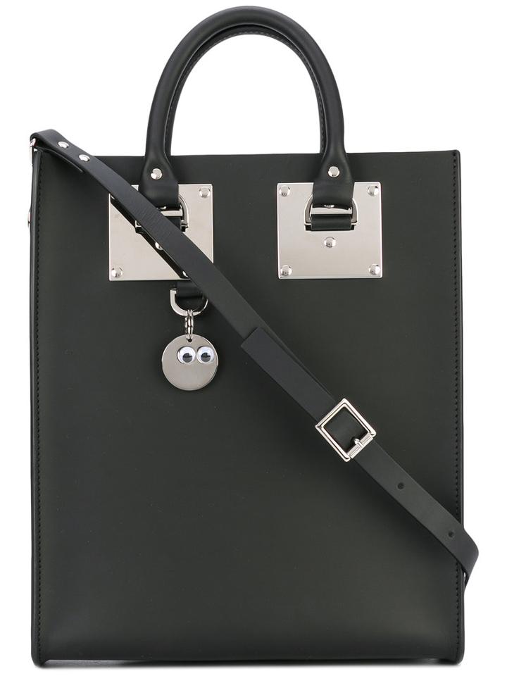Sophie Hulme - Mini Albion Tote - Women - Leather/polyurethane/metal - One Size, Black, Leather/polyurethane/metal