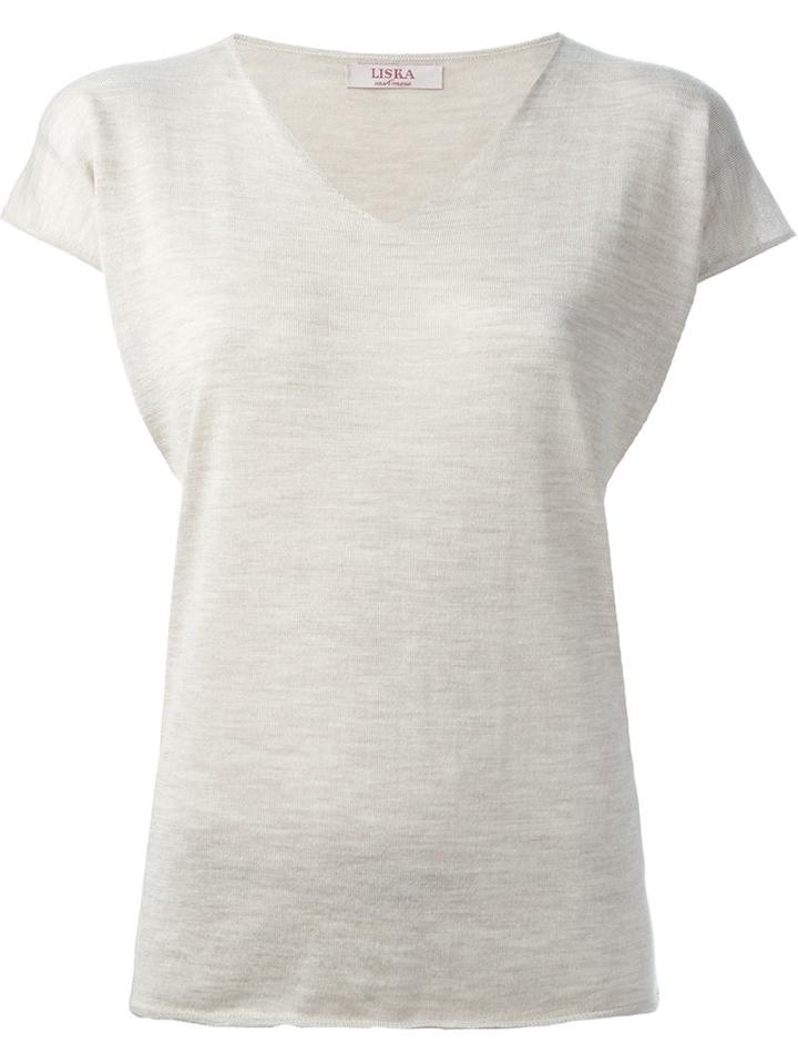 Liska V-neck T-shirt