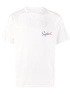 Sophnet. - Two-tone Logo Print T-shirt - Men - Cotton - Xl, White, Cotton