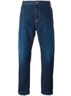 Ports 1961 Wide-leg Trousers, Men's, Size: 29, Blue, Cotton