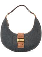 Christian Dior Vintage Logos Hand Bag - Blue