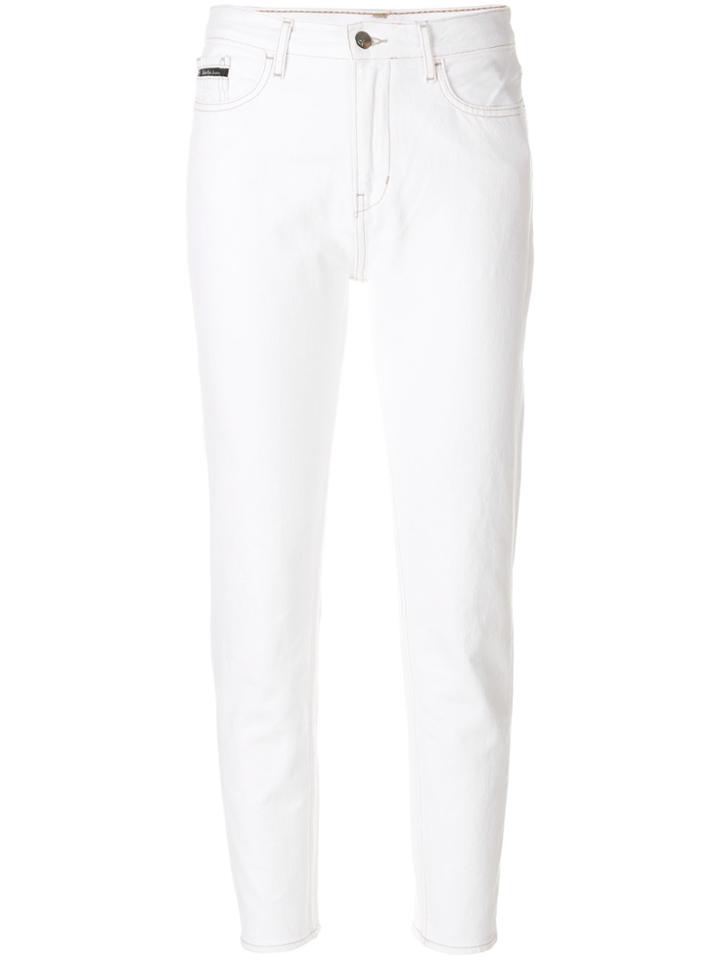 Calvin Klein Jeans Slim Fit Jeans - White