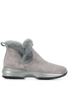 Hogan Interactive Ankle Boots - Grey